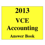 VCE Accounting Trial Exam 1